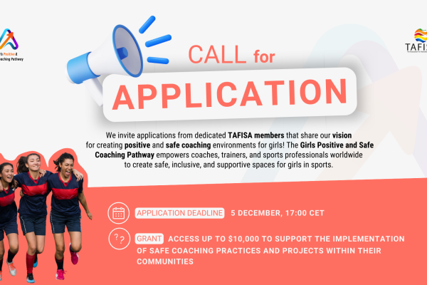 Exciting Opportunity: Apply Now to Host the Girls Positive and Safe Coaching Pathway!